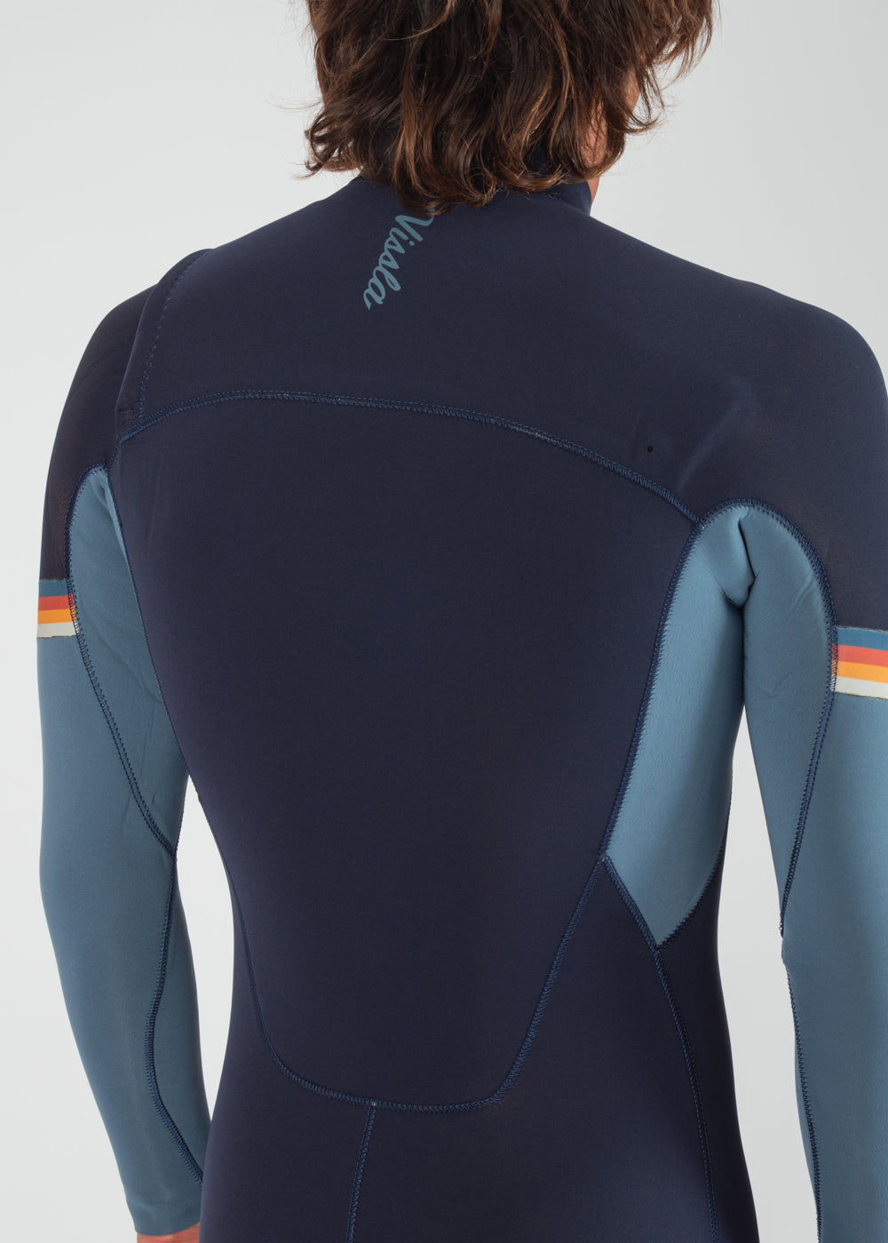 Vissla 7 Seas Raditude 3/2mm Chest Zip Fullsuit DKN-Dark Navy S