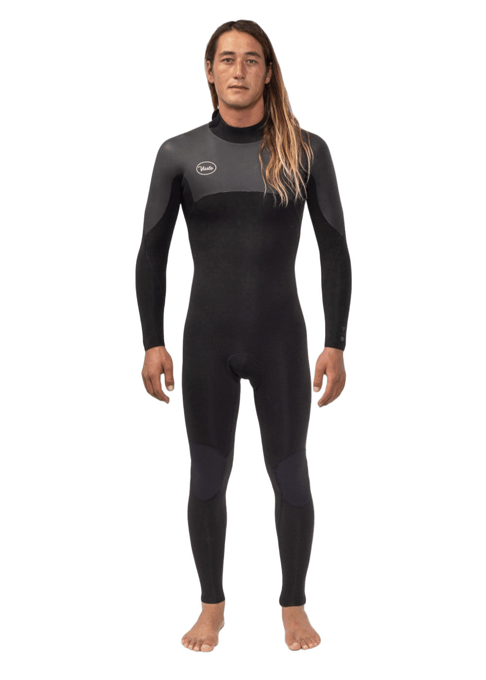 Vissla 7 Seas 3/2mm Back Zip Fullsuit BLS-Black Smoothie M