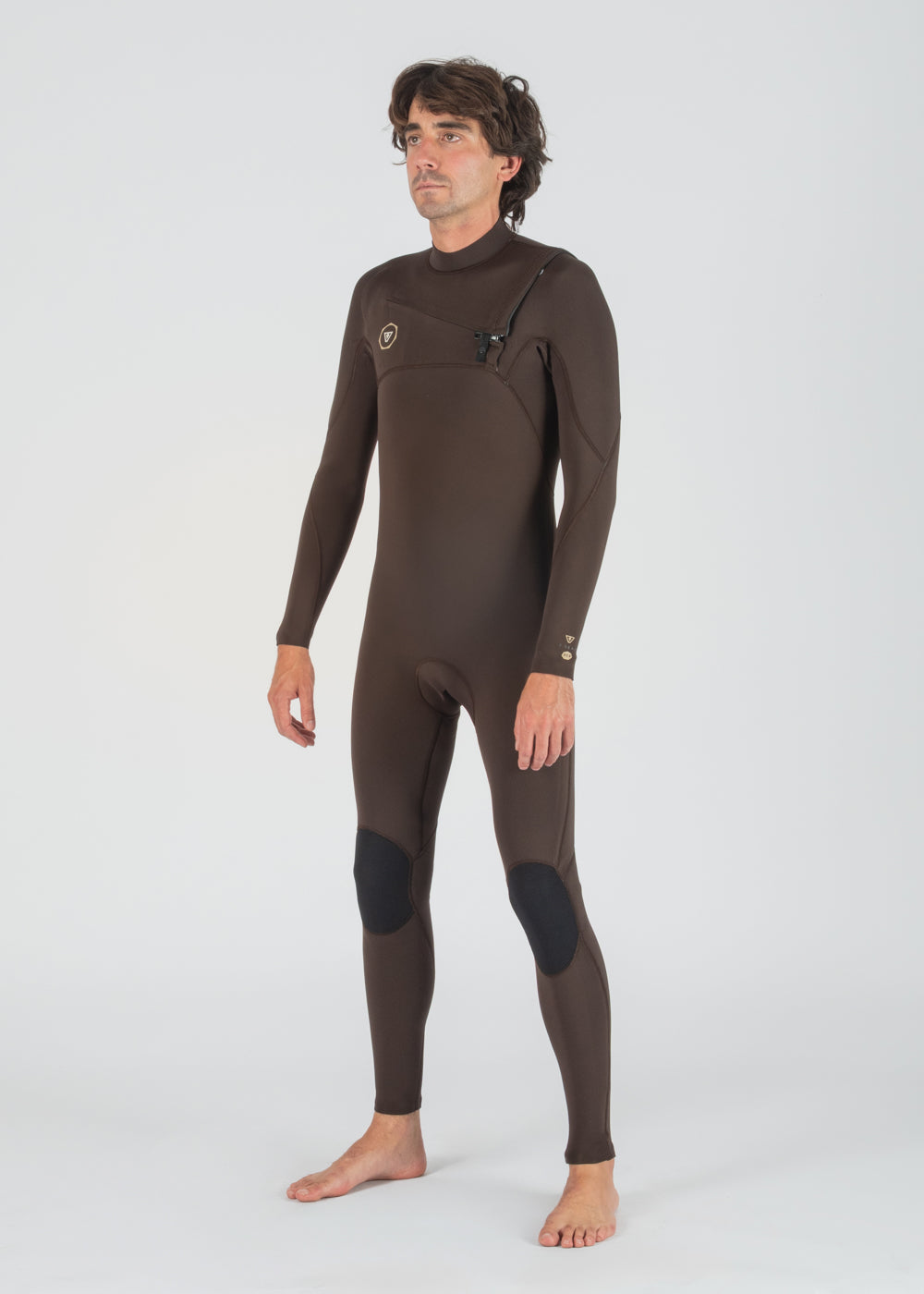 Vissla 7 Seas 3/2mm Chest Zip Fullsuit BRN S