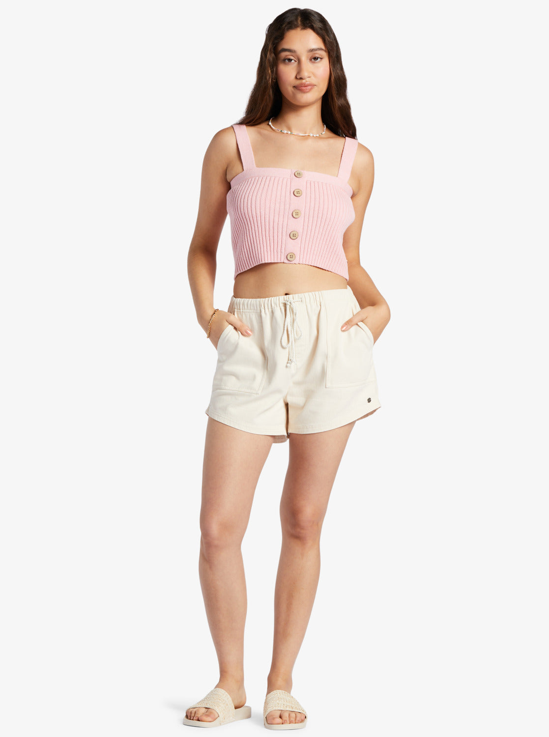 Roxy In The Afternoon Sweater Tank MED0 L