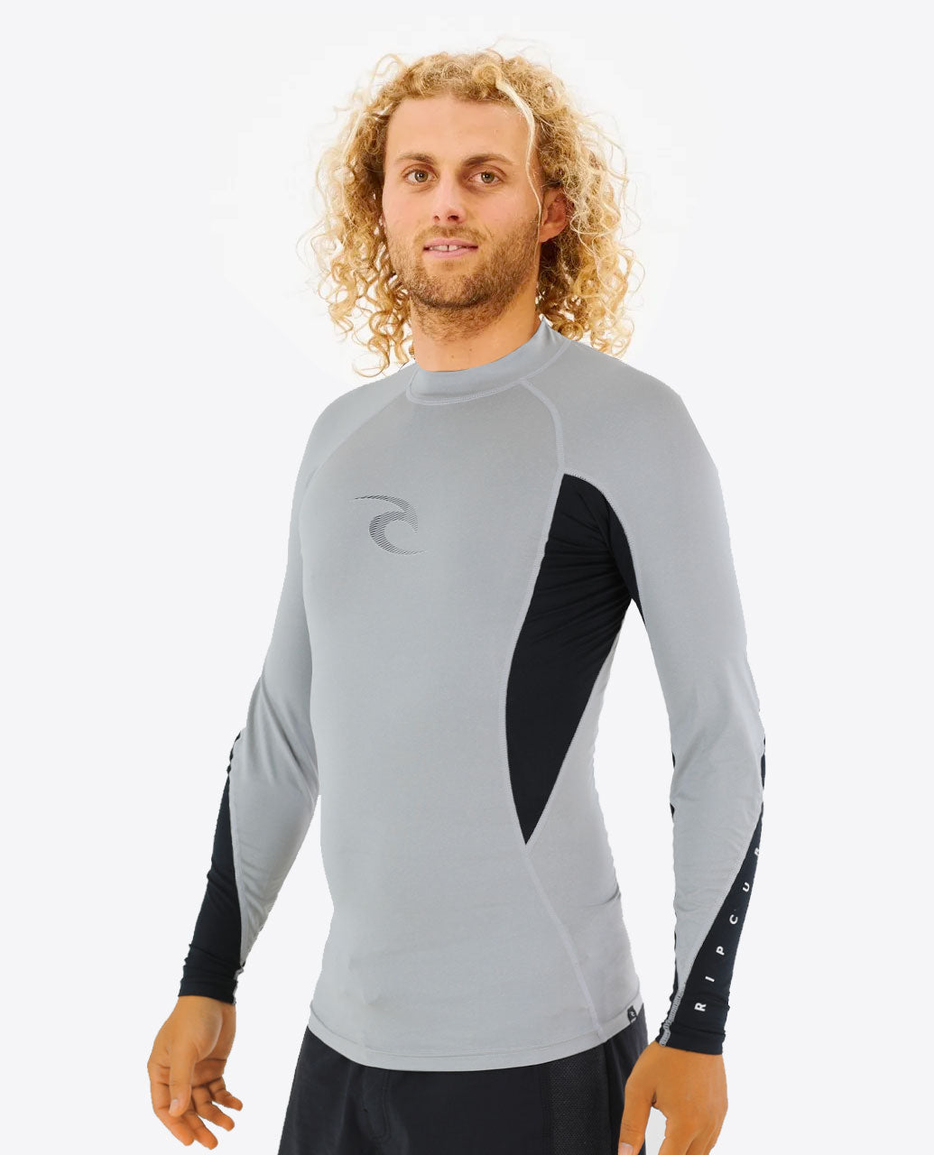 Rip Curl Wave LS UV Rashguard 3597-LightGreyMarle XL