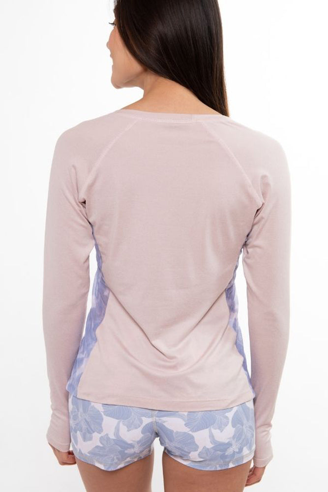 Reel Skipper Flowy Performance Top Pearl Pink L