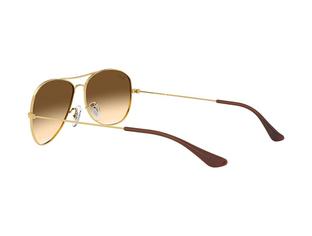 Ray Ban Cockpit Sunglasses Arista ClearGradientBrown Aviator