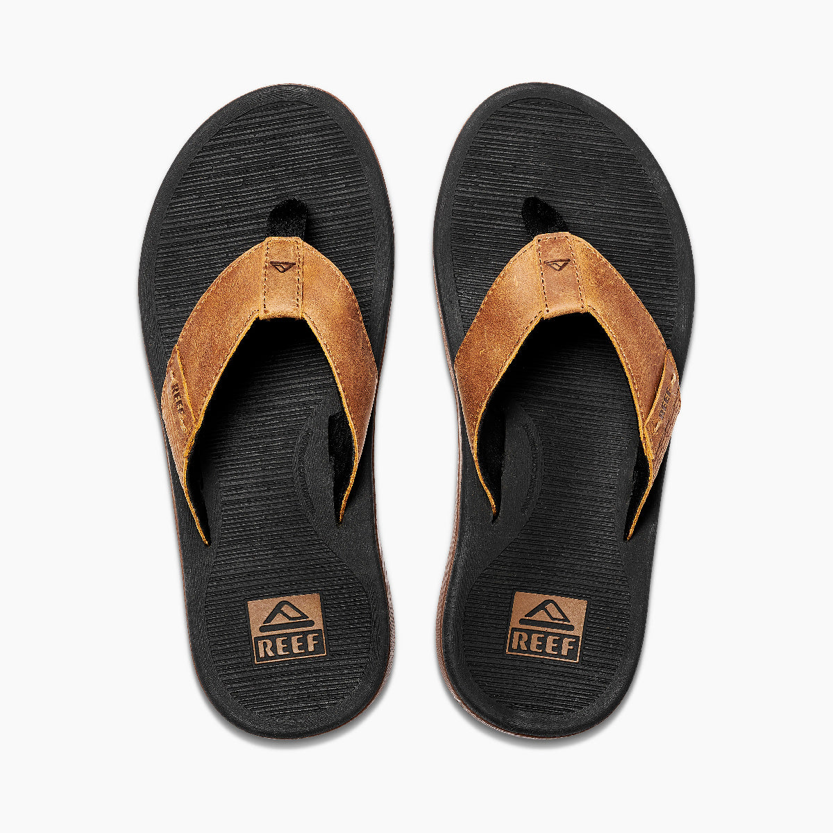 Reef Santa Ana LE Mens Sandal Black and Tan 12