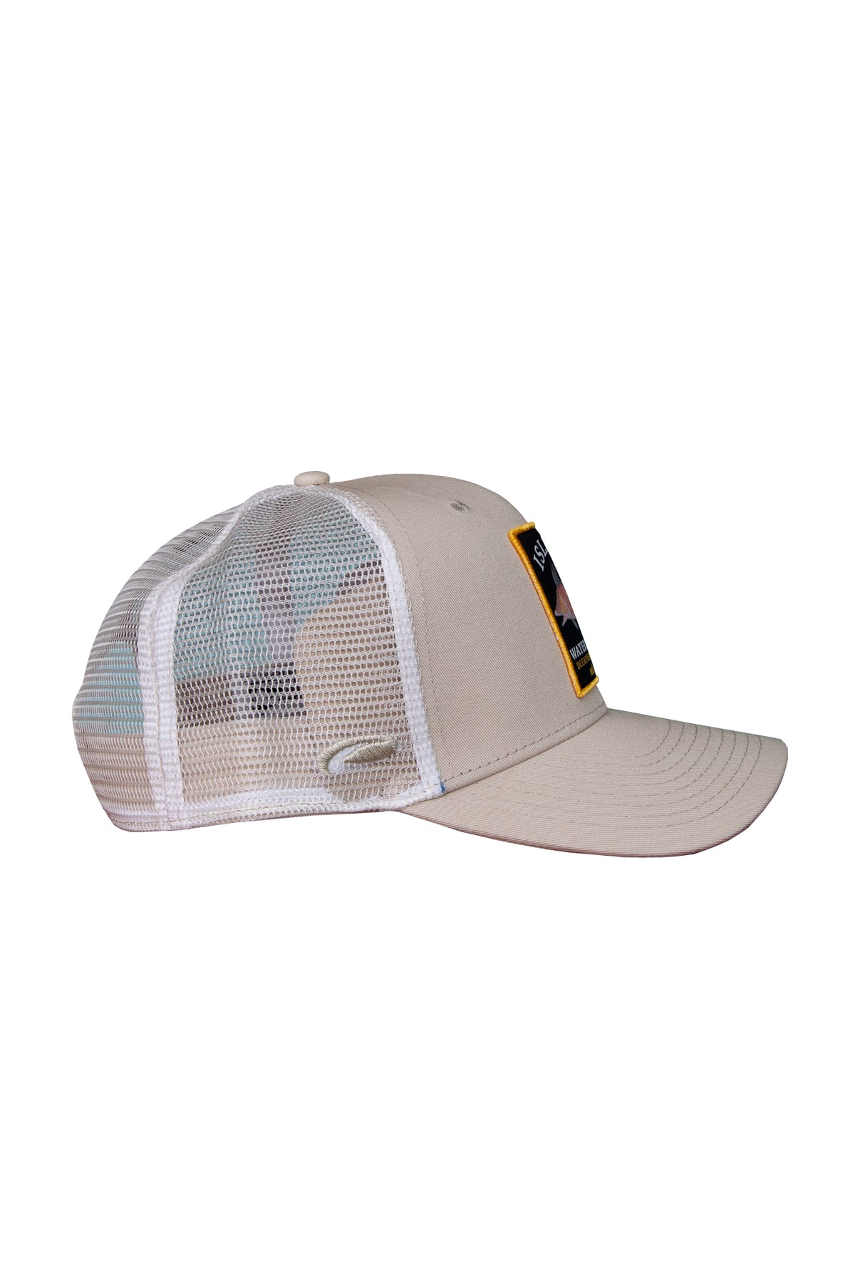 Island Water Sports Hogfish Trucker Hat Stone OS