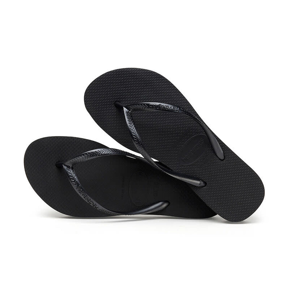 Havaianas Slim Flatform Womens Sandal 0090-Black 6
