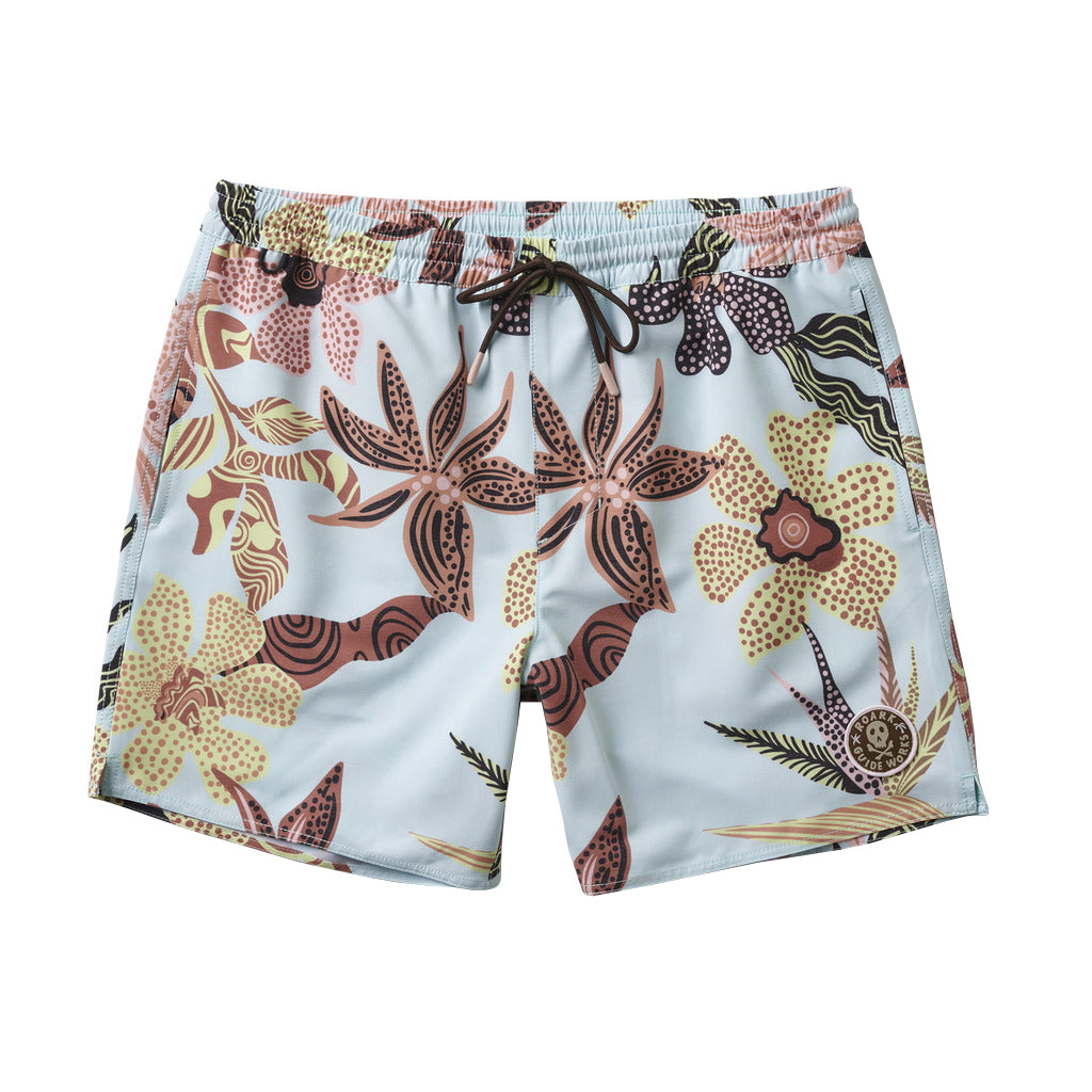 Roark Shorey 16 Elastic Short LBL-ParadisoLightBue L