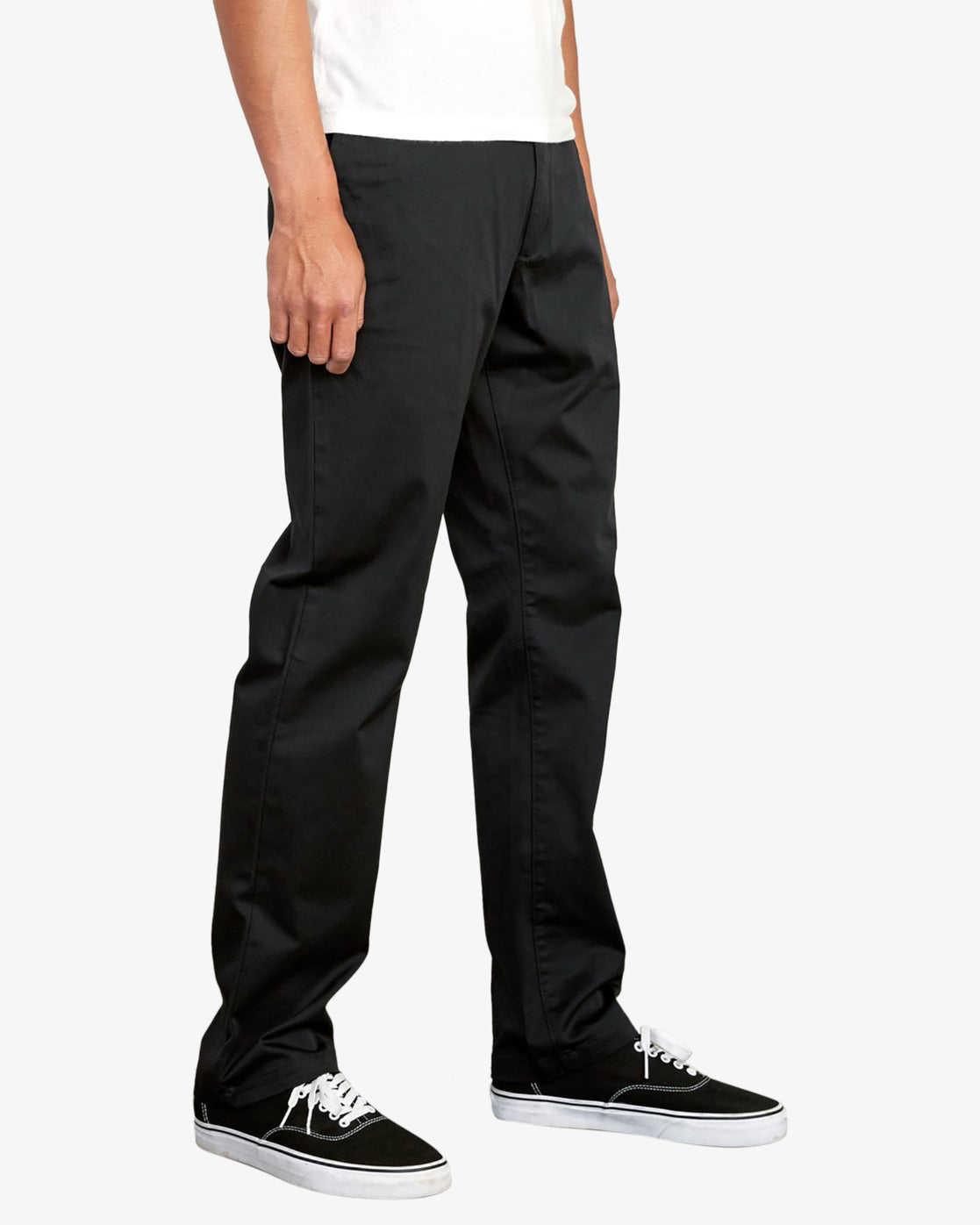 RVCA The Weekend Straight Fit Chino BLK 30