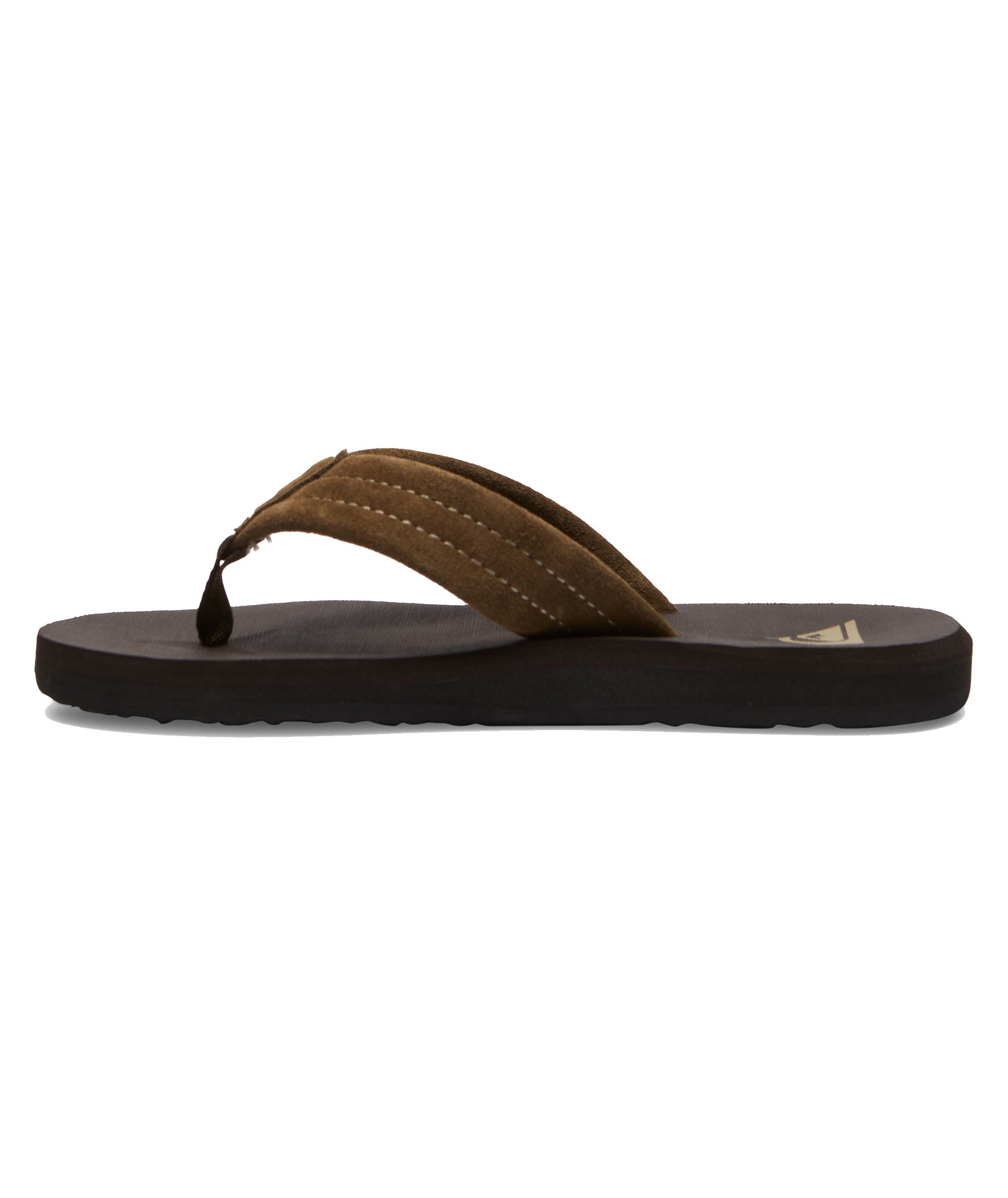 Quiksilver Carver Suede Core Youth Boys Sandal CVJ1-Brown1 1 Y