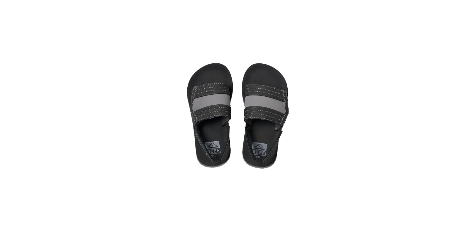 Reef Little Ahi Boys Slide Black 3 C