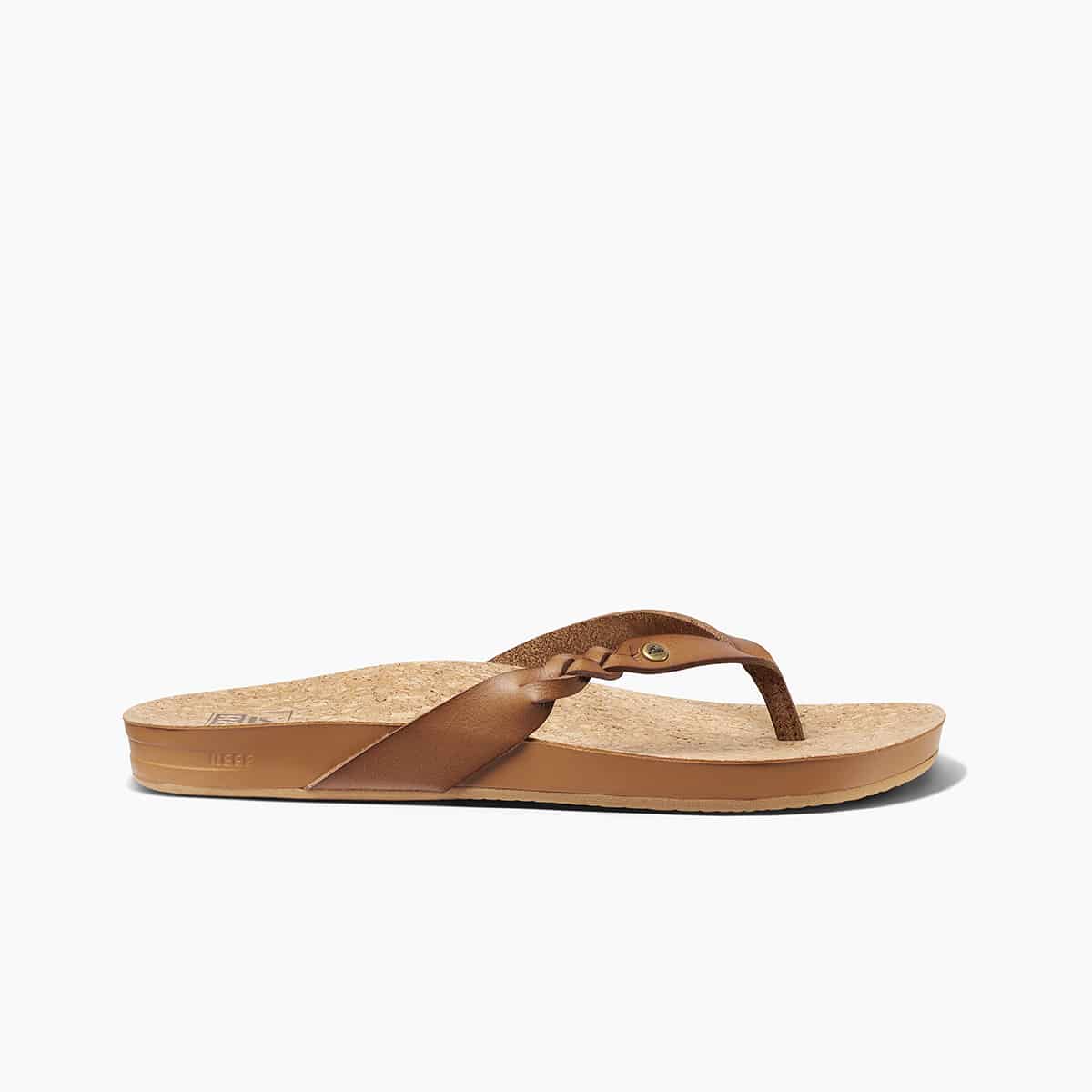 Reef Cushion Court Twist Womens Sandal Coffee 6