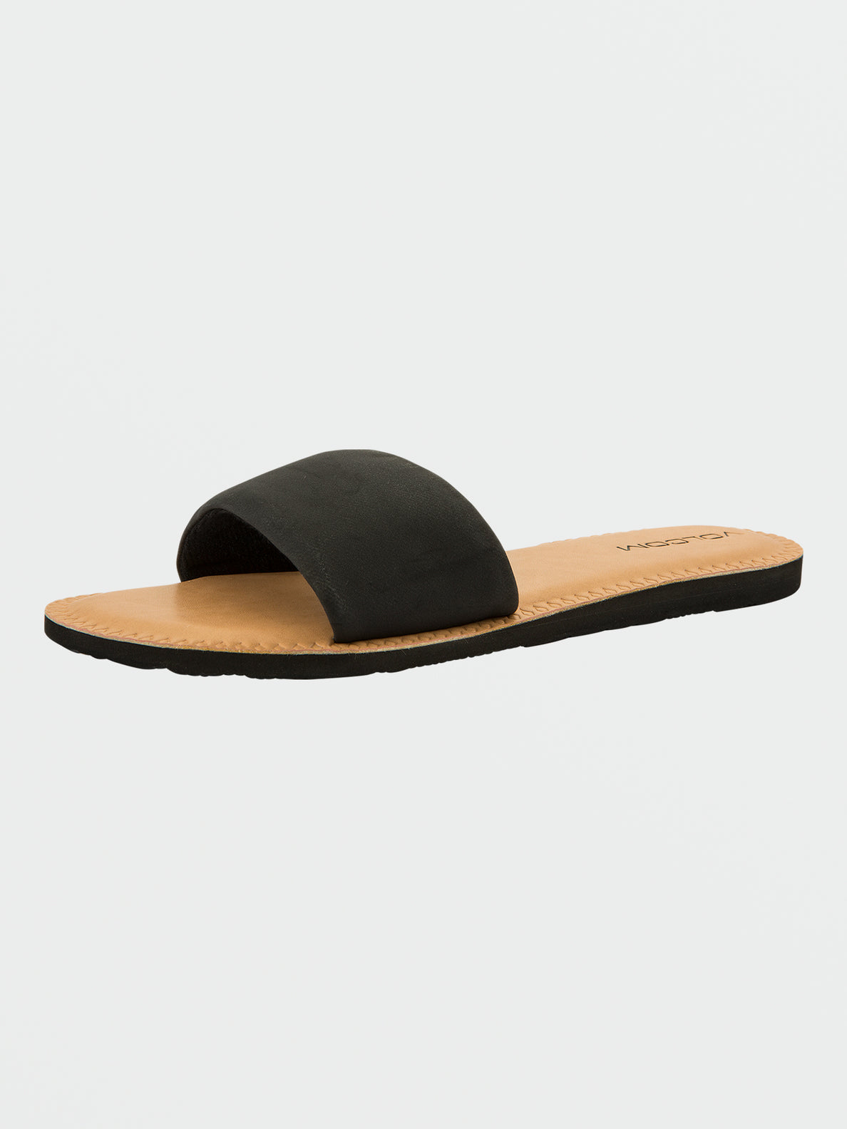 Volcom Simple Slide Womens Sandal BLK23-Black 5