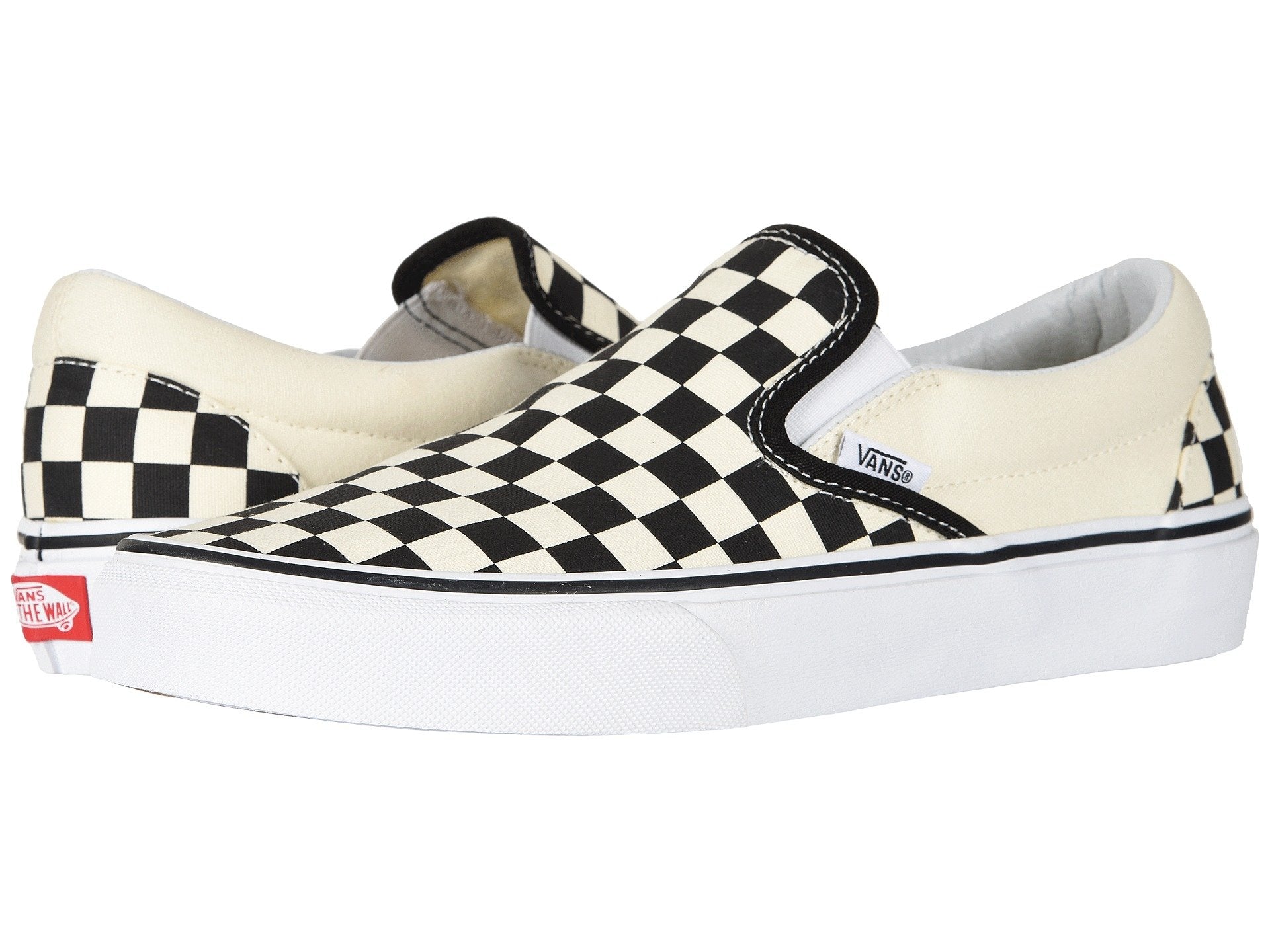 Vans Classic Slip-On (Checkerboard) BlackWhiteChecker/BlackWhite 13
