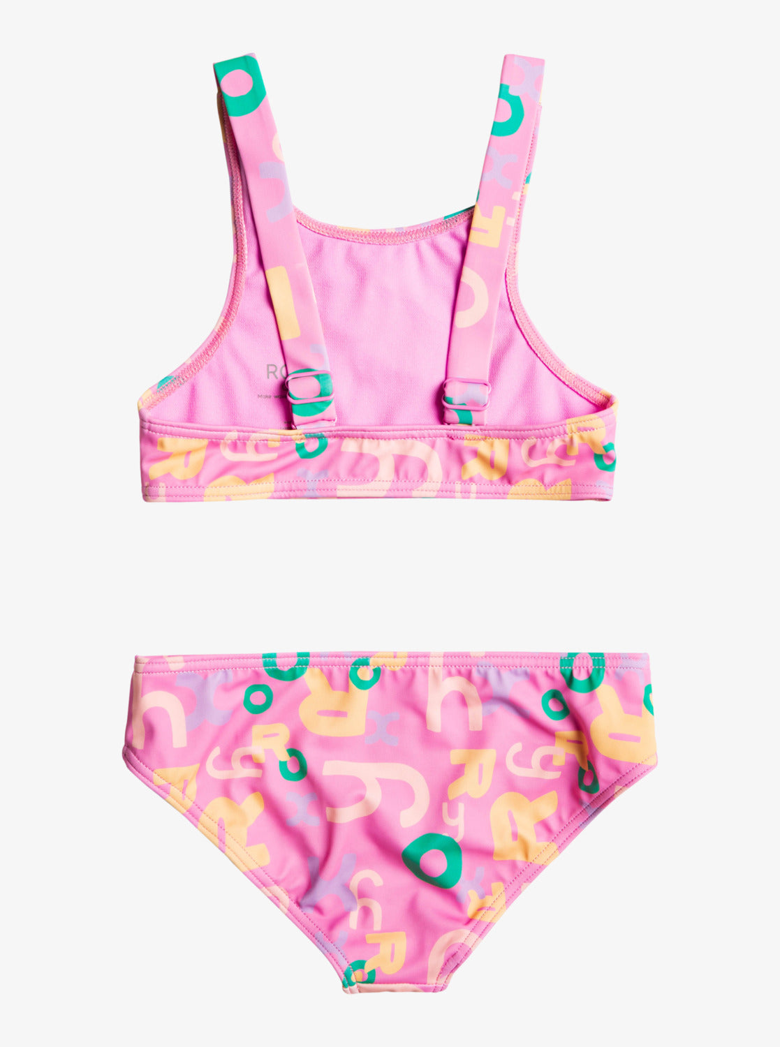 Roxy Girls Funny Bambino Crop Top Set MGJ5 2