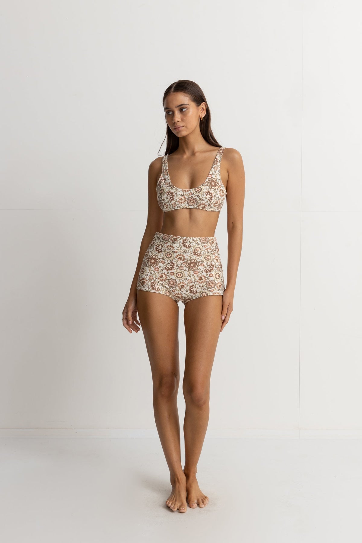 Rhythm Raya Paisley Surf Short NAT M