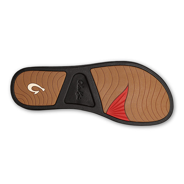 Olukai Mala e Womens Sandal 4040-Black-Black 10