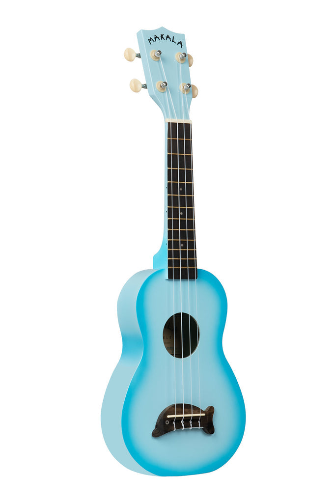 Kala Soprano Ukulele Dolphin LtBlueBurst
