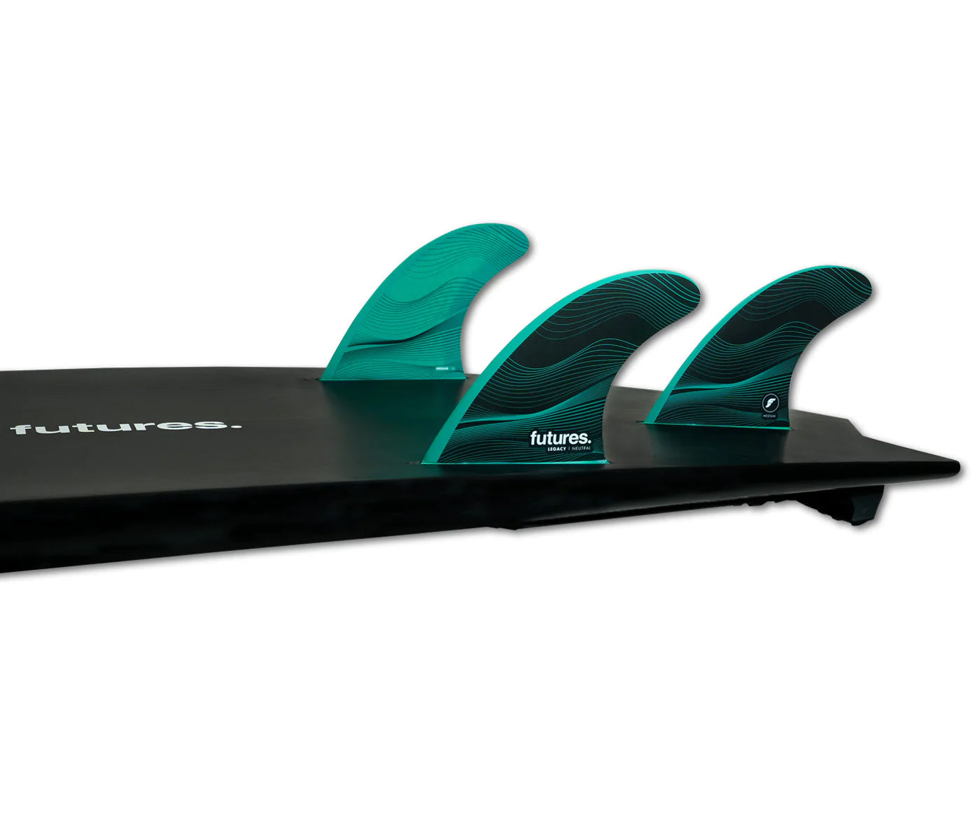 Future Fins F6 Honeycomb 5-Fin Set Green M