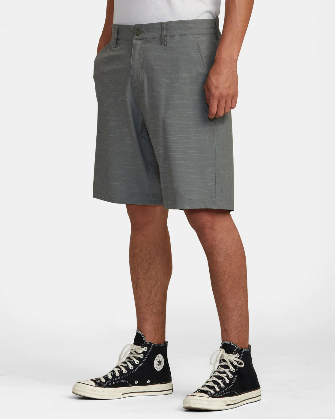 RVCA Balance Hybrid Short OLV-Olive 31