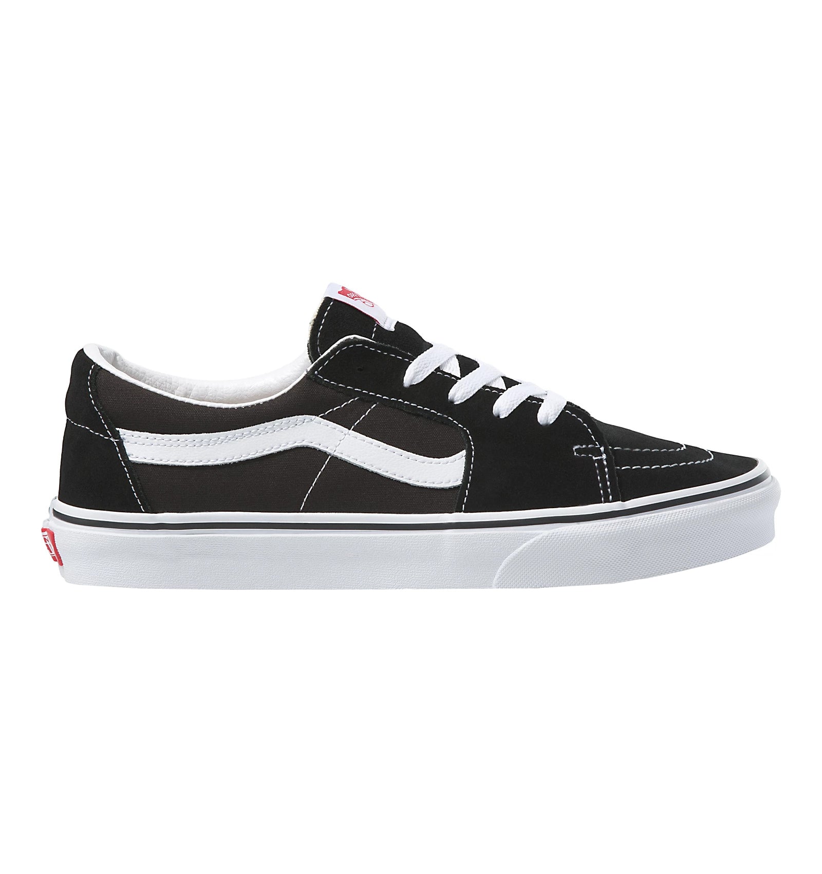 Vans Sk8-Low Black/TrueWhite 7.5