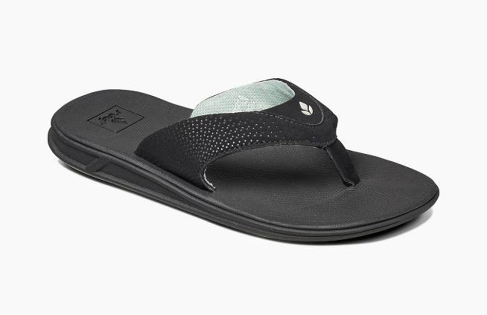 Reef Rover Womens Sandal Black-Mint 6