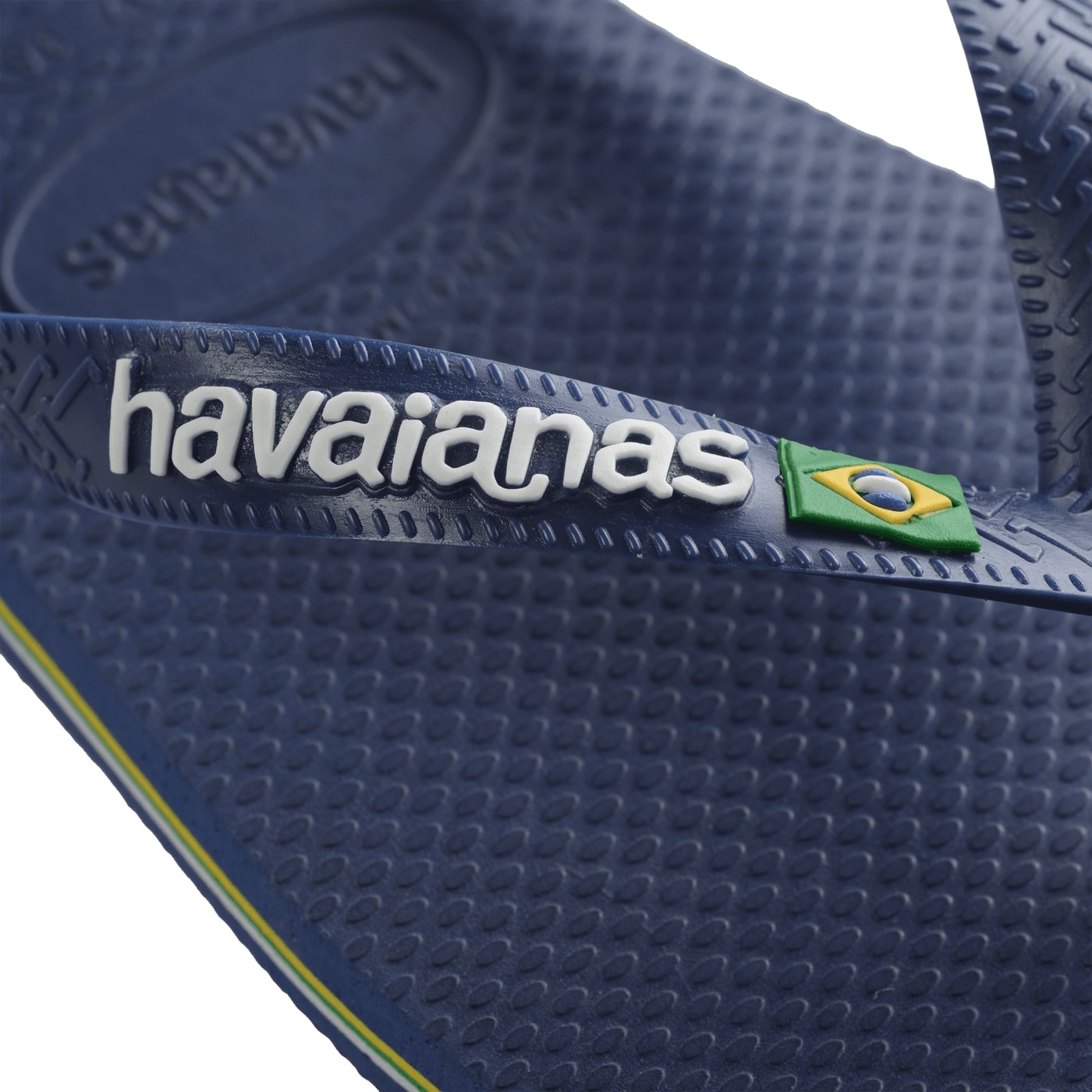 Havaianas Brazil Logo Boys Sandal 0555-Navy Blue 3 Y