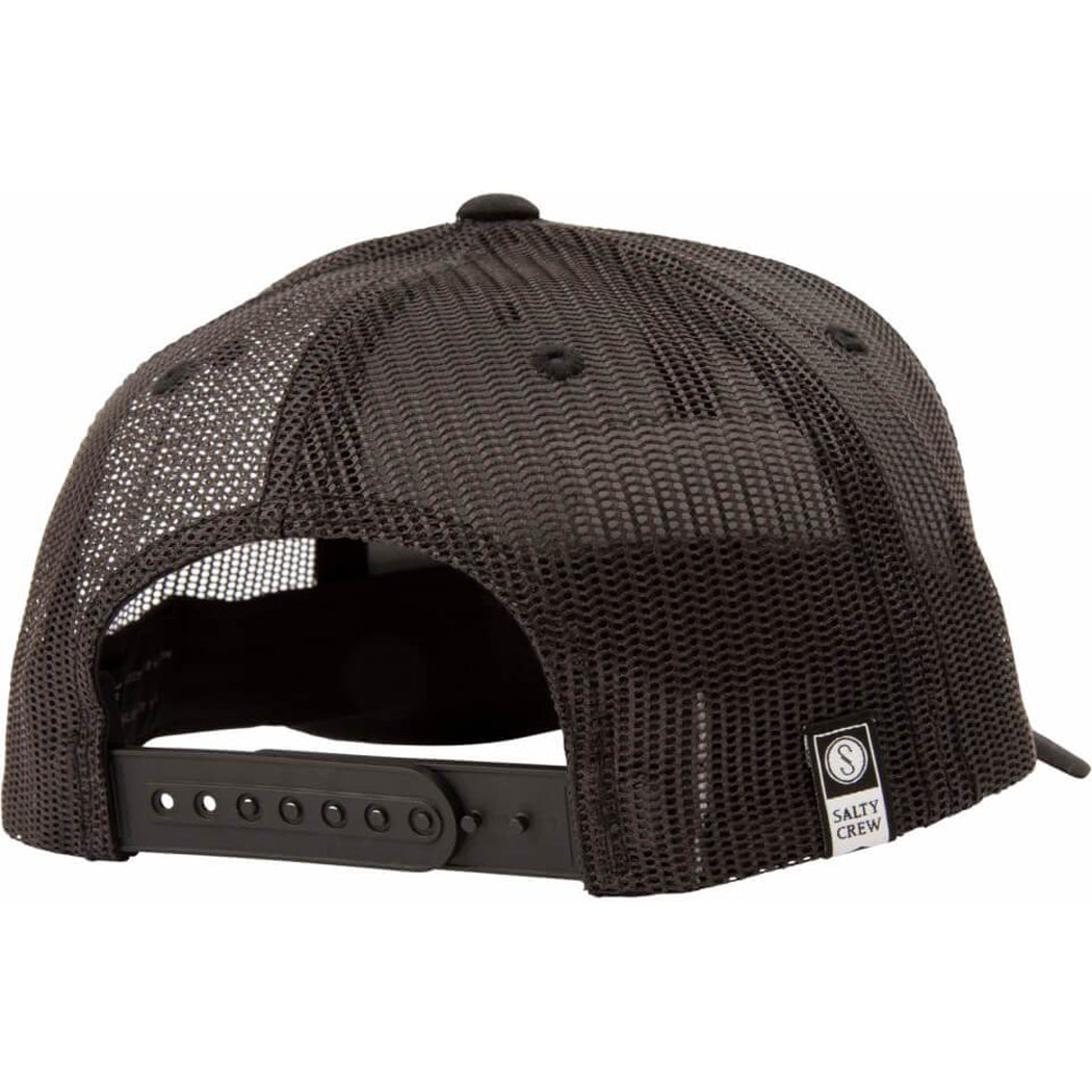 Salty Crew Pinnacle 2 Retro Trucker Hat Black One SIze