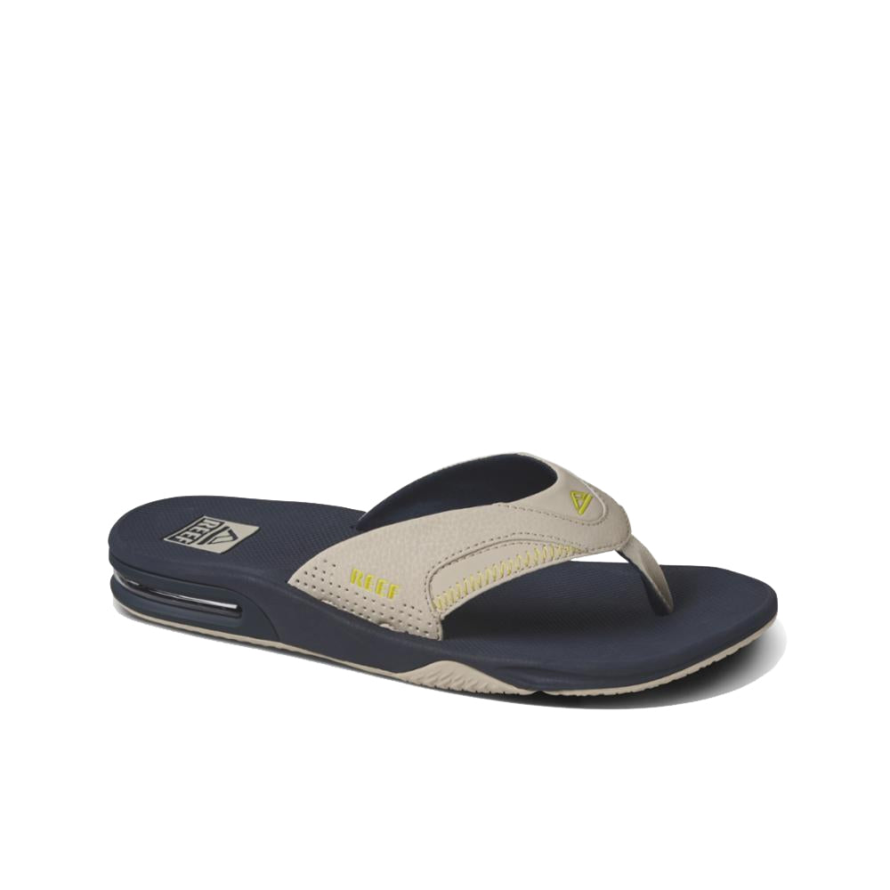 Reef Fanning Mens Sandal Navy-Oak-Lime 9