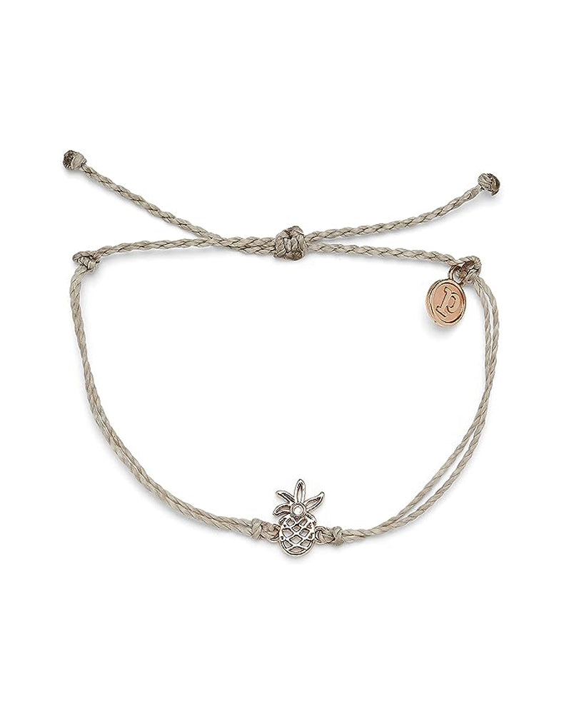 Puravida Open Pineapple Rose Gold Bracelet LTGR