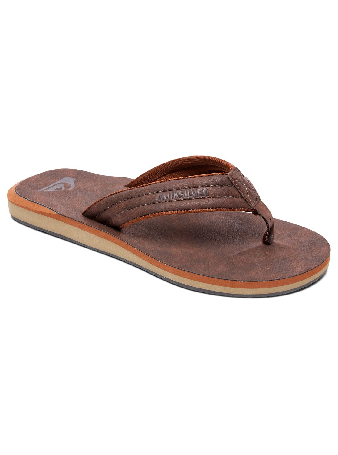 Quiksilver Carver Nubuck Youth Sandal Demitasse 10 C