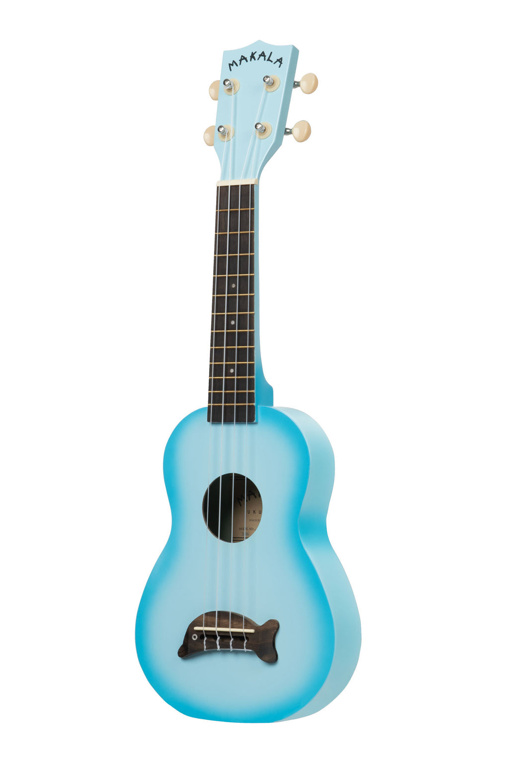Kala Soprano Ukulele Dolphin LtBlueBurst