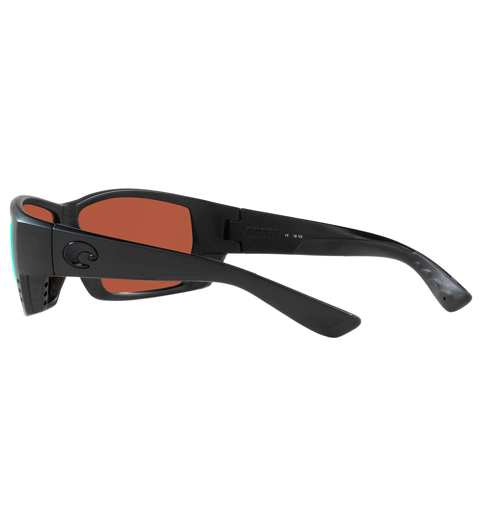 Costa Del Mar Tuna Alley Sunglasses Blackout Green Mirror 580G