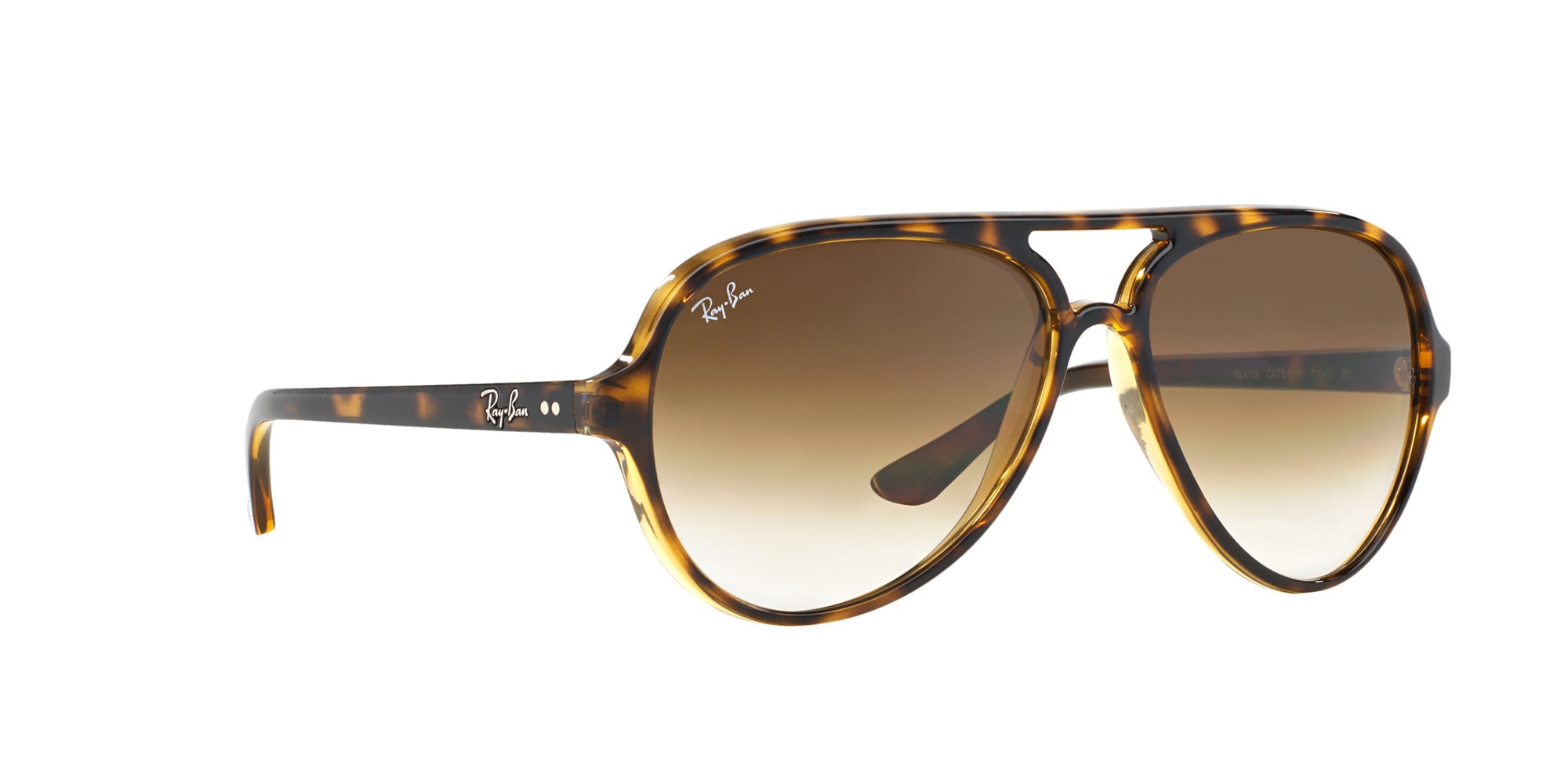 Ray Ban Cats 5000 Light Havana Crystal Brown Oversized