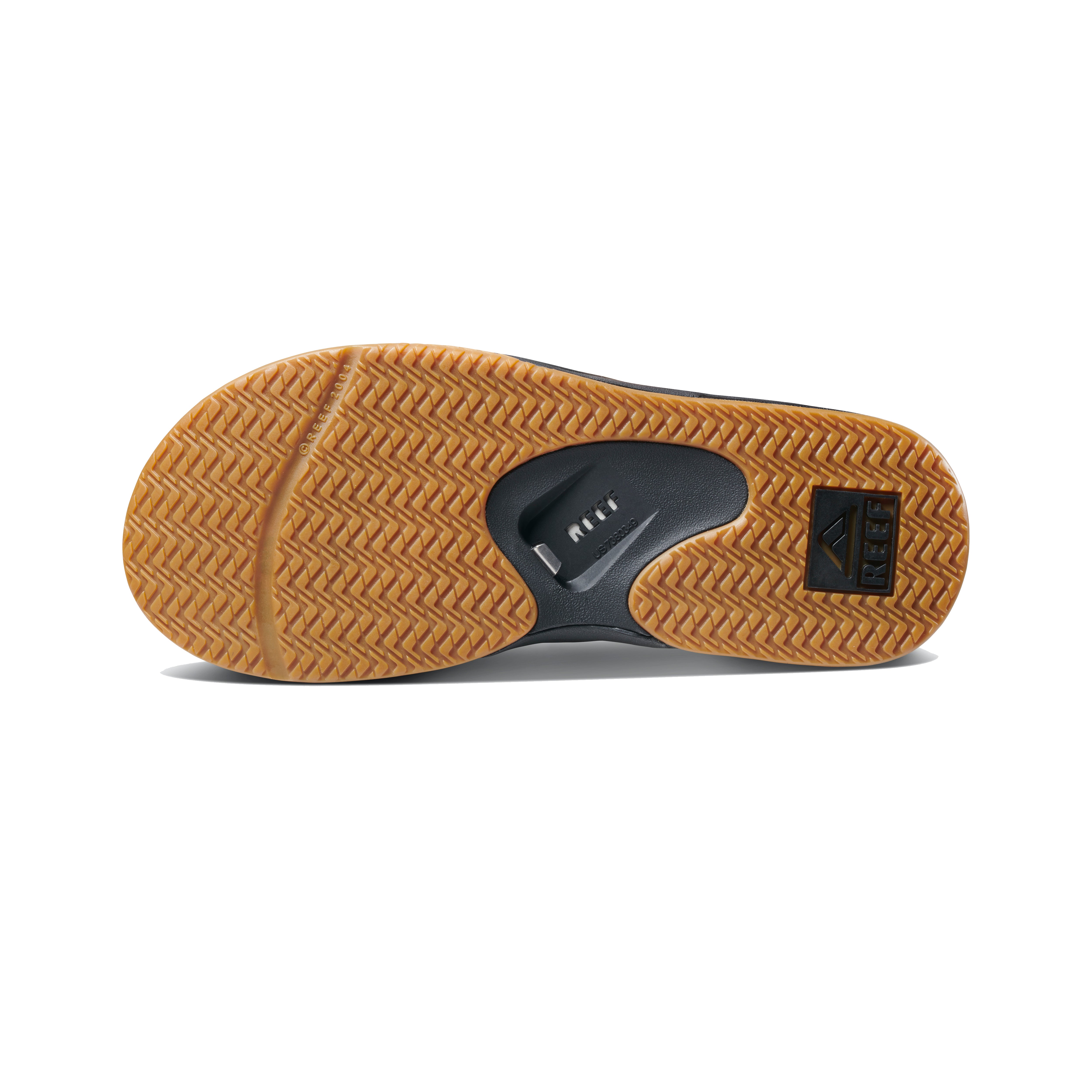 Reef Fanning Mens Sandal Black-Silver 6