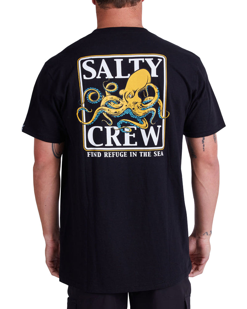 Salty Crew Ink Slinger SS Tee BLK XXXL