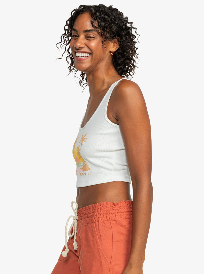 Roxy Sunset Beach Dive In Tank WBK0 L
