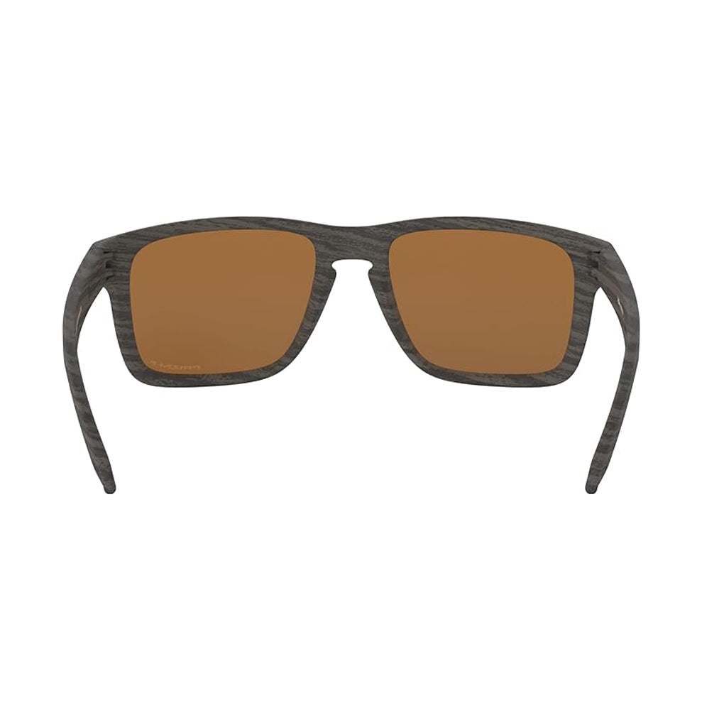 Oakley Holbrook XL Polarized Sunglasses Woodgrain PrizmTungsten Square