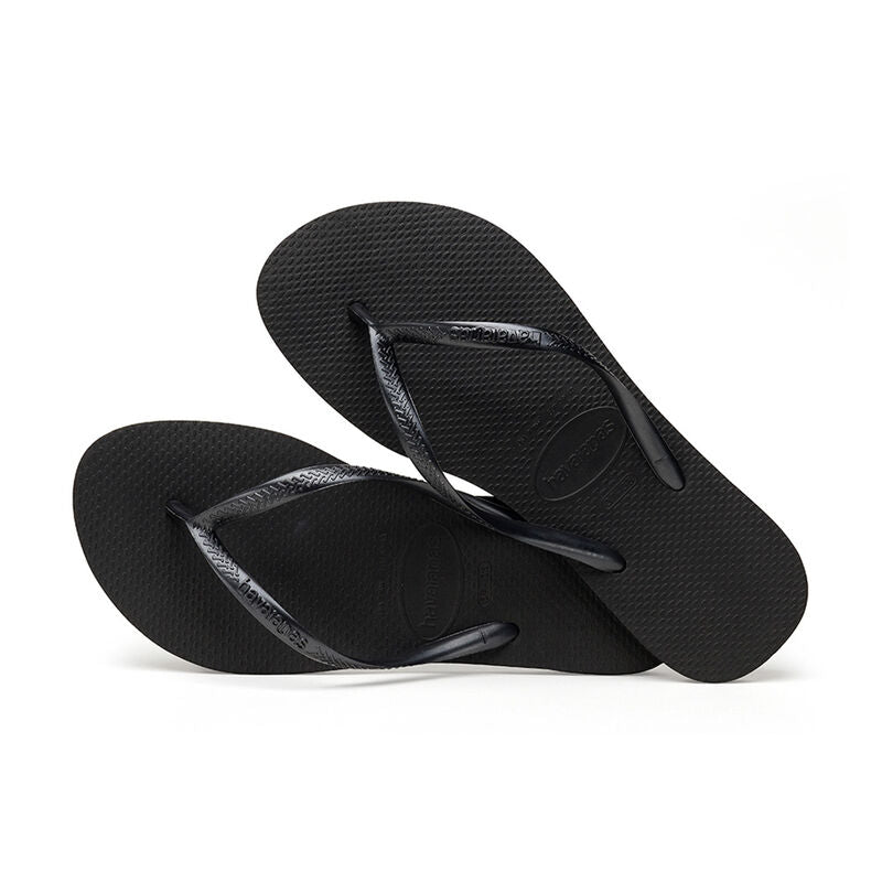 Havaianas Slim Womens Sandal 0090-Black 11