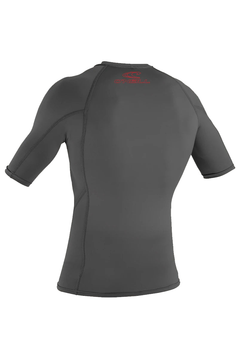 O'Neill Youth Basic Skins S/S Performance fit UPF 50 Graphite 4