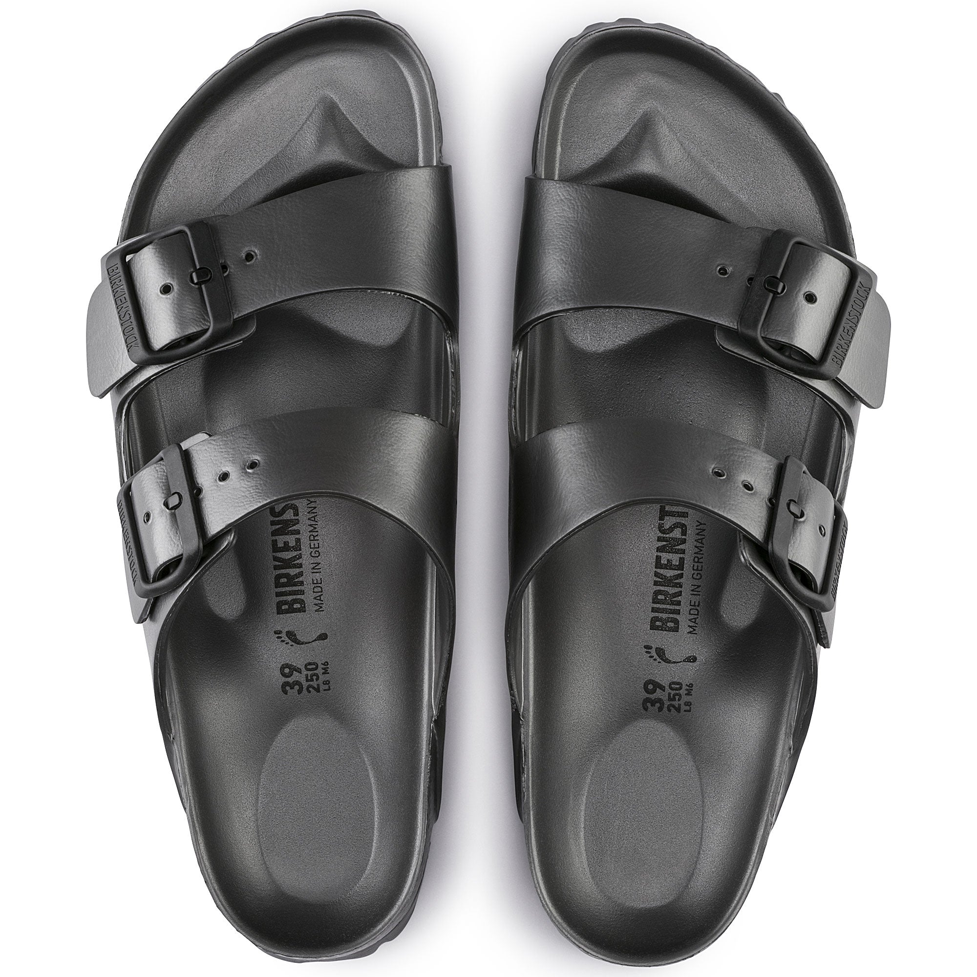 Birkenstock Arizona Active EVA Mens Sandal Metallic Anthracite 8