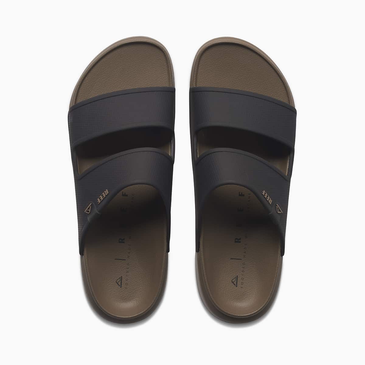 Reef Oasis Double Up Mens Sandal Fossil-Black 10