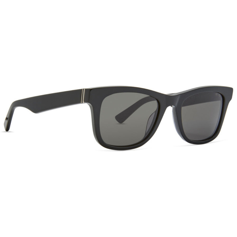 VonZipper Faraway Sunglasses BKV-BlackGloss VintageGray Wayfarer