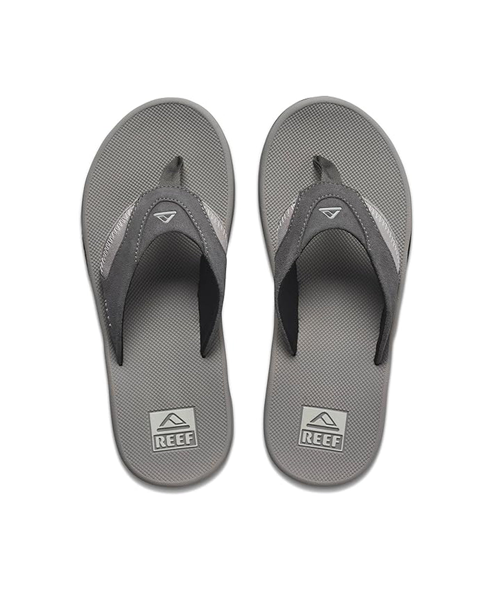 Reef Fanning Mens Sandal Grey Suede 11