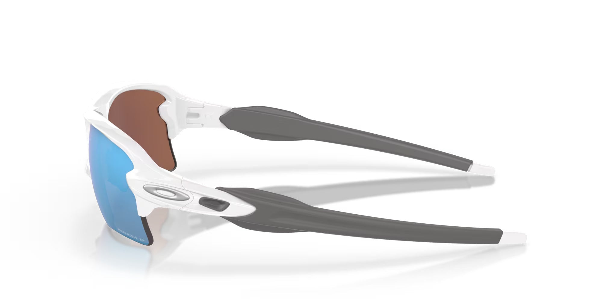 Oakley Flak 2.0 XL Polarized Sunglasses PolishedWhite PrizmDeepH20 Sport