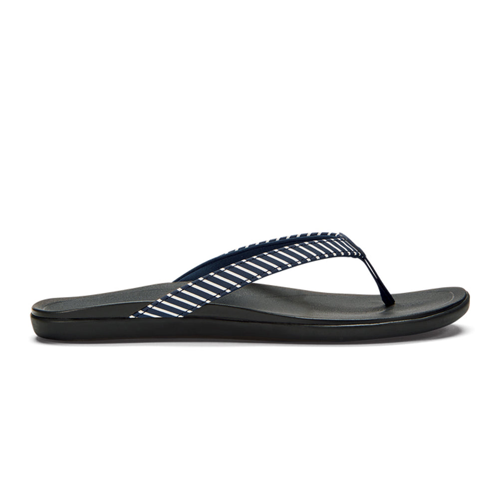 Olukai Ho Opio Womens Sandal DEZP-Trench Blue-Stripe 6
