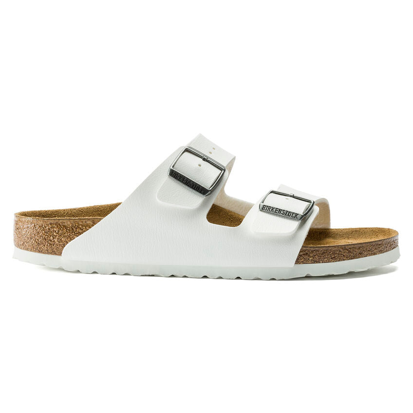 Birkenstock Arizona Womens Sandal Birko-Flor-White 5