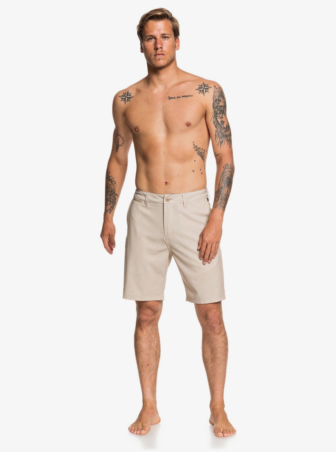 Quiksilver Union Heather Amphibian 20in Shorts CKK0 30