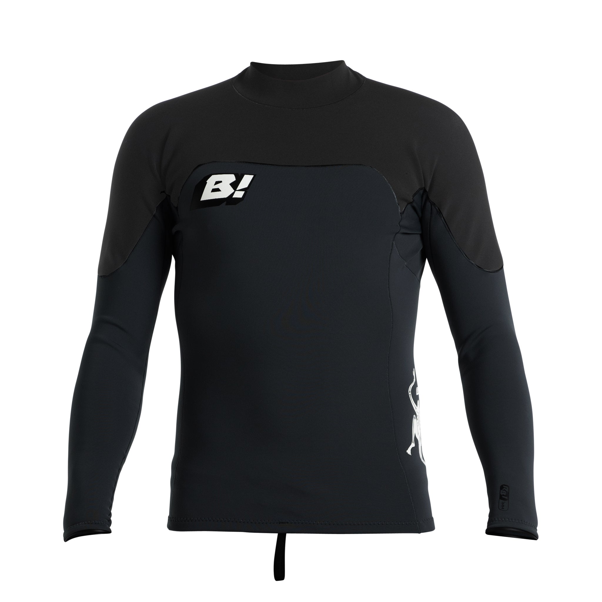 Buell RB1 1mm LS Wetsuit Jacket 001-Black XL