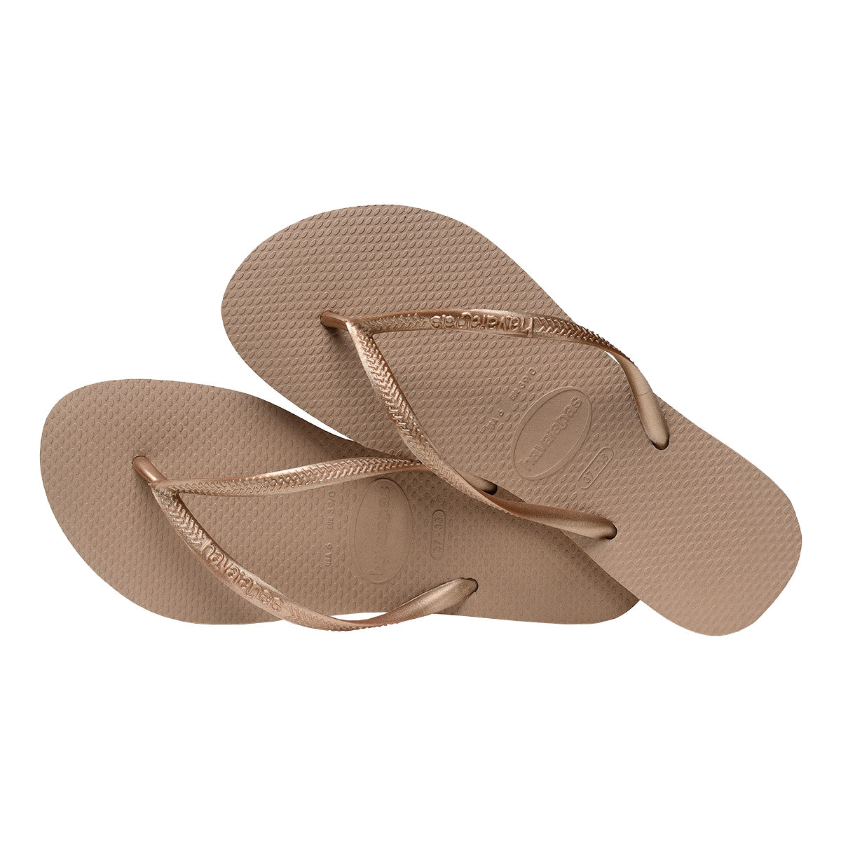Havaianas Slim Womens Sandal 3581-Rose Gold 7
