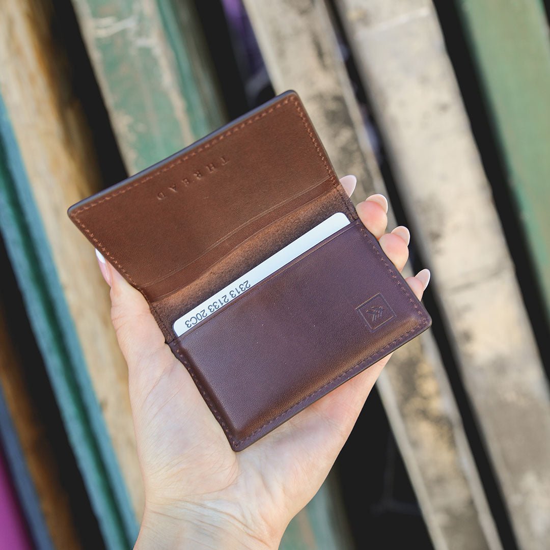 Thread wallets Bifold Chocolate OS